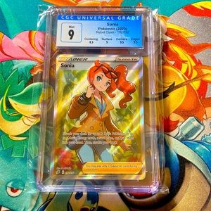 POKEMON SONIA CGC 9 WITH SUBGRADES